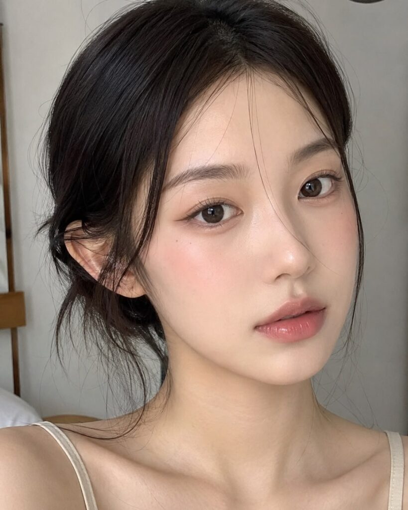 Layout makeup nhẹ nhàng