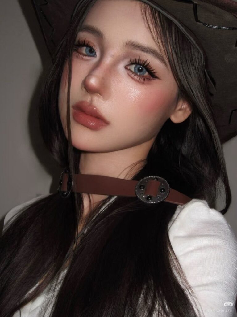 Layout makeup Douyin