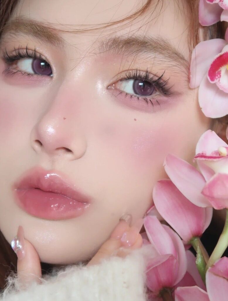 Top 10+ layout makeup tone hồng xinh đẹp, ngọt ngào nhất 9 Layout makeup tone hồng tím